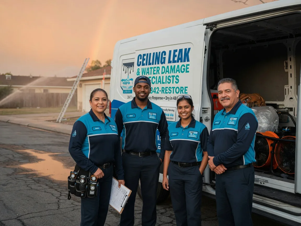 Ceiling Leak Cleanup company in Knox Dale, PA
